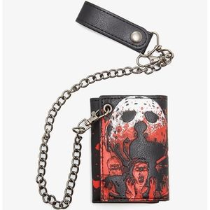 FRIDAY THE 13TH JASON LIVES MEN'S CHAIN WALLET